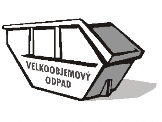 Velkoobjemové kontejnery - harmonogram ŘÍJEN 2025